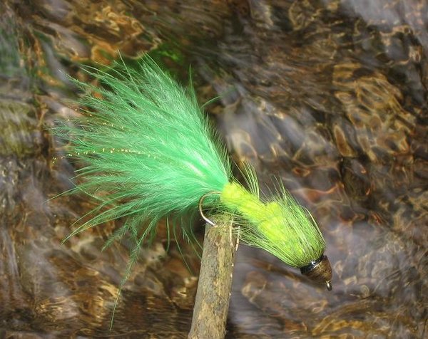 Conehead Woolly Bugger Chartreuse