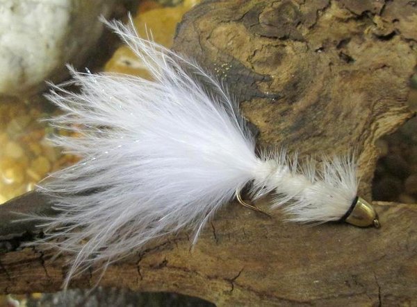Conehead Woolly Bugger Weiss
